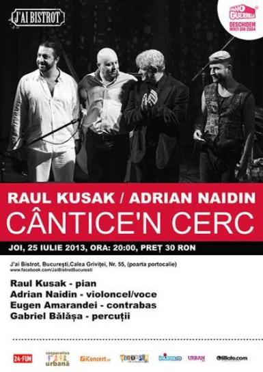 poze concert raul kusak si adrian naidin in j ai bistrot