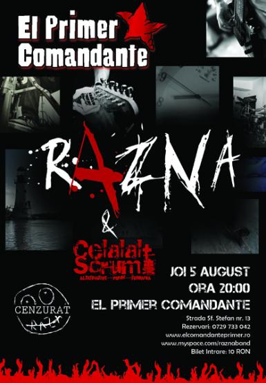 poze concert razna in el primer comandante din bucuresti