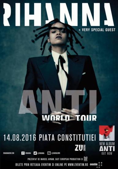 poze concert rihanna la bucuresti in 2016