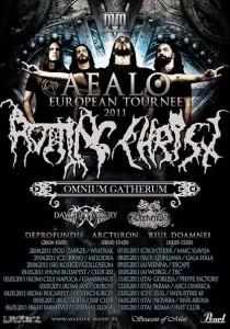 poze concert rotting christ omnium gatherum si daylight misery