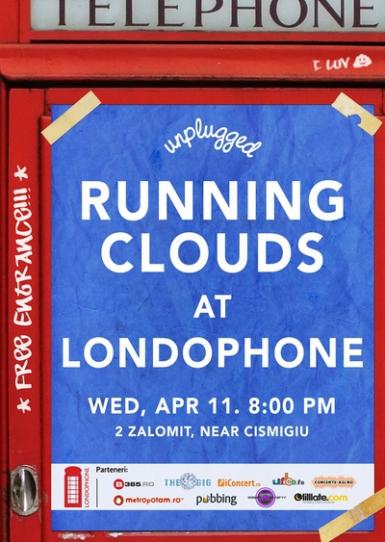 poze concert running clouds la londophone
