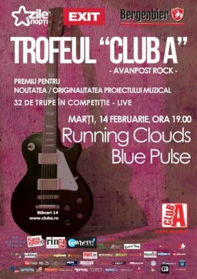 poze concert running clouds si blue pulse in club a