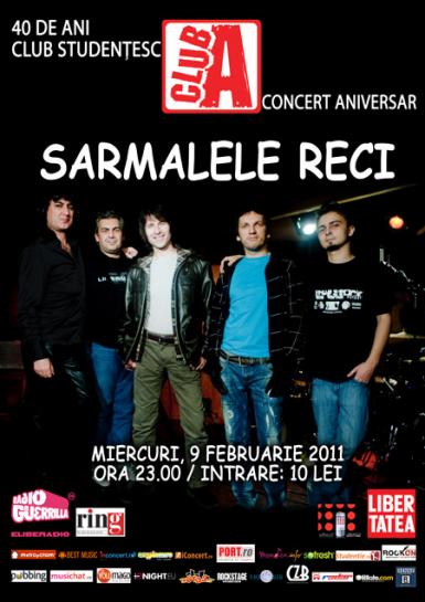 poze concert sarmalele reci in club a 