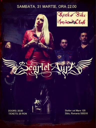 poze concert scarlet aura in sibiu