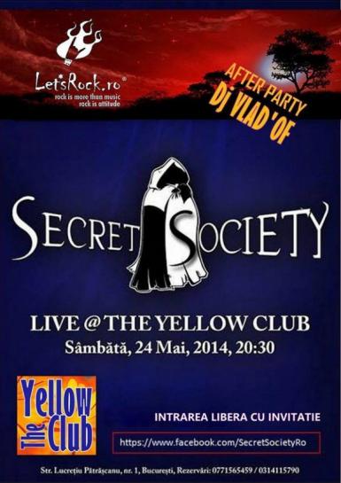 poze concert secret society in yellow club