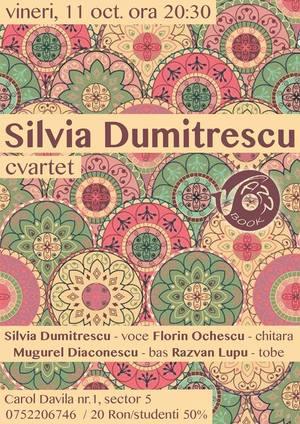 poze concert silvia dumitrescu cvartet in jazzbook