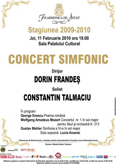 poze concert simfonic arad