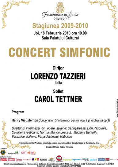 poze concert simfonic arad