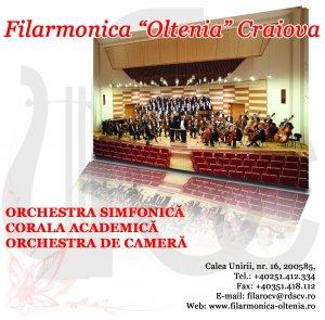 poze concert simfonic haydn brahms la filarmonica oltenia
