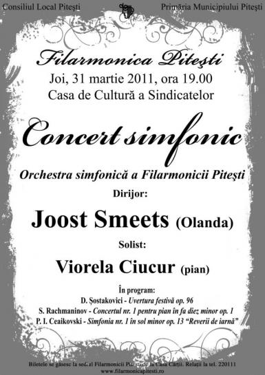 poze concert simfonic la casa de cultura a sindicatelor