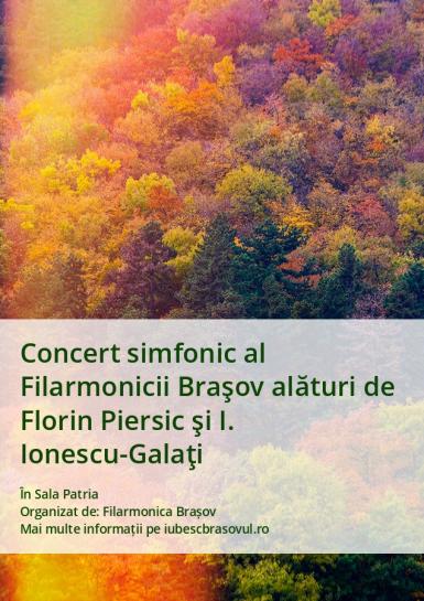 poze concert simfonic la filarmonica brasov 