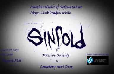 poze concert sinfold massive suicide si cemetery next door