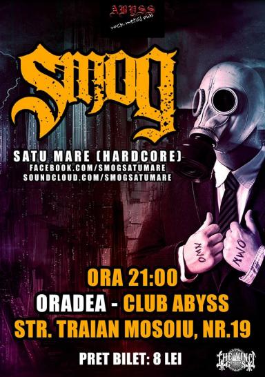 poze concert smog la abyss rock metal pub