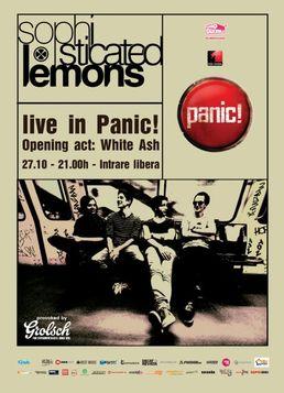 poze concert sophisticated lemons si white ash in panic club