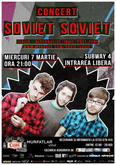 poze concert soviet soviet in bacau