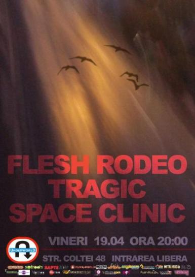 poze concert space clinic tragic si flesh rodeo in underworld