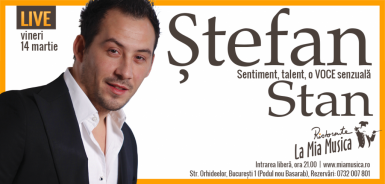 poze concert stefan stan in la mia musica