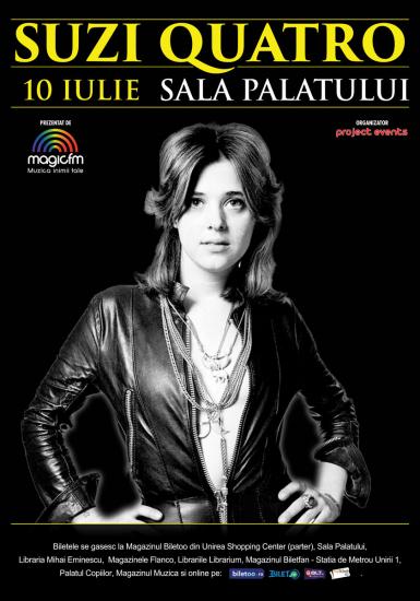 poze concert suzi quatro