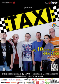 poze concert taxi in hard rock cafe