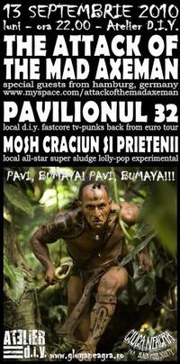 poze concert the attack of the mad axeman timisoara