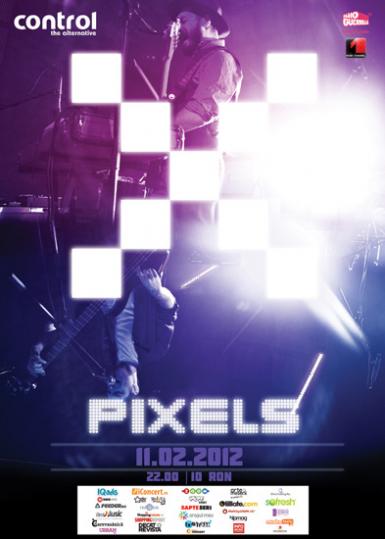 poze concert the pixels in club control