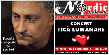 poze concert tica lumanare