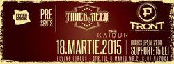 poze concert times of need si front la cluj napoca