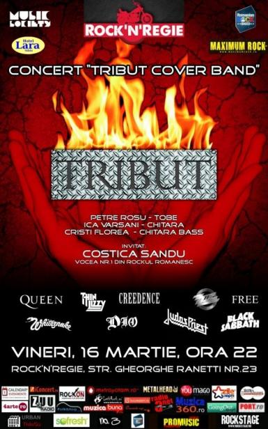 poze concert tribut cover band in rock n regie