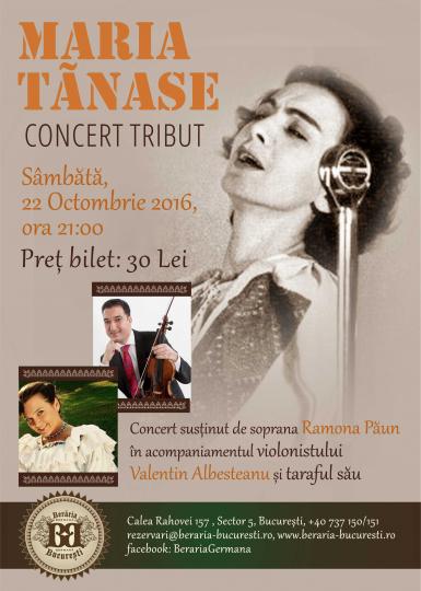 poze concert tribut maria tanase 