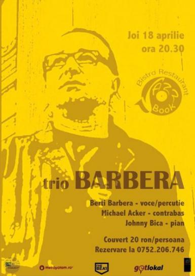 poze concert trio barbera in jazzbook