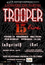 poze concert trooper in pub subway din bacau