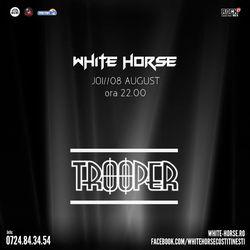 poze concert trooper in white horse