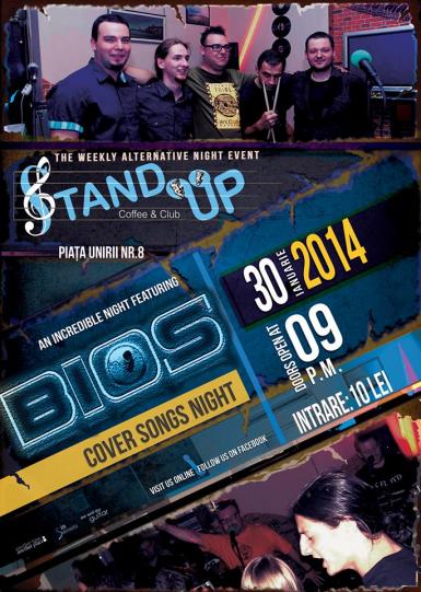 poze concert trupa bios in stand up 
