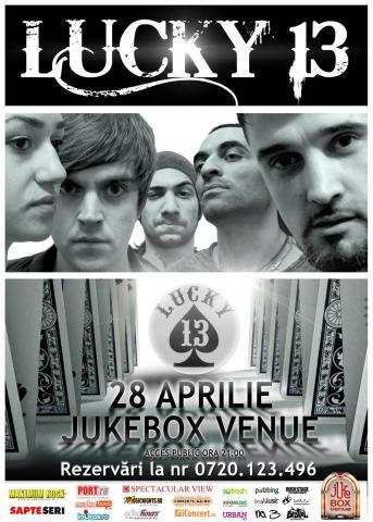 poze concert trupa lucky 13 in jukebox venue