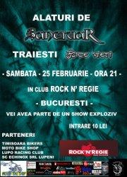 poze concert trupa sanctuar in rock n regie