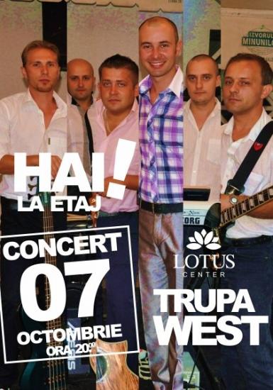 poze concert trupa west la lotus