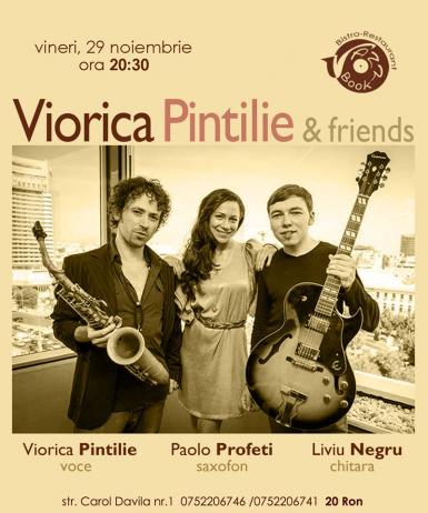 poze concert viorica pintilie si prietenii in jazzbook
