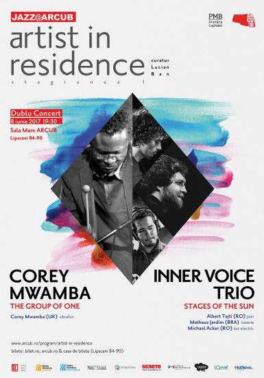 poze concertul corey mwamba inner voice trio