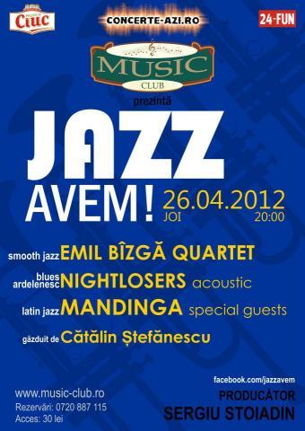 poze concertul jazz avem in music club
