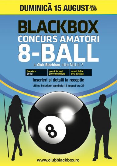 poze concurs blackbox 8 ball amatori timisoara