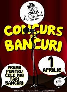 poze concurs de bancuri in le general cafe pub cluj 