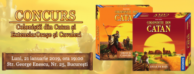 poze concurs de catan cu extensia orase si cavaleri 