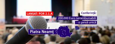 poze conferin a 200 000 euro nerambursabili o sansa unica 