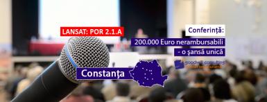 poze conferin a 200 000 euro nerambursabili o sansa unica