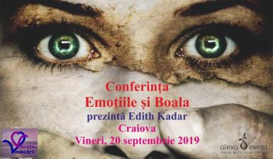 poze conferinta emotiile si boala cu edith kadar la craiova