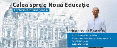 poze conferinta internationala calea spre o noua educatie 