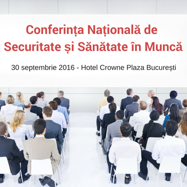 poze conferinta nationala de securitate si sanatate in munca