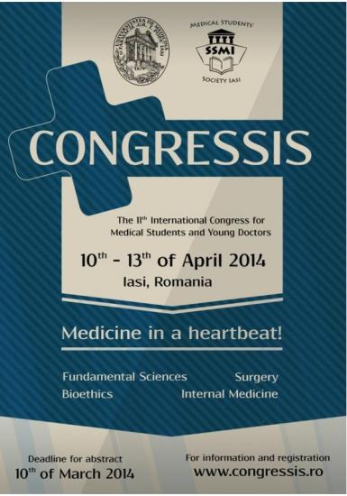 poze congresul international congressis 2014 la iasi