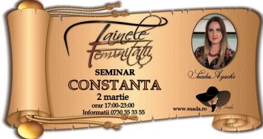 poze constanta seminar tainele feminitatii