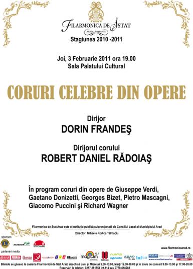 poze coruri celebre din opere filarmonica de stat arad